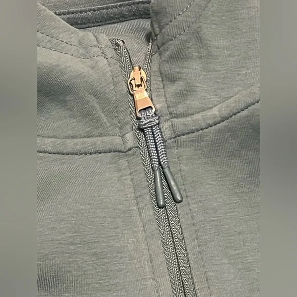 Old Navy Active Dynamic Fleece Zip-Up Sweatshirt Kids Teal Hoodie Size 8 - Picture 14 of 15